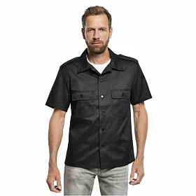 BRANDIT US Hemd 1/2 Černá S