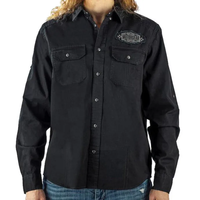 LETHAL THREAT MOTOR GEAR BUILD FOR GLORY- BLACK Černá M