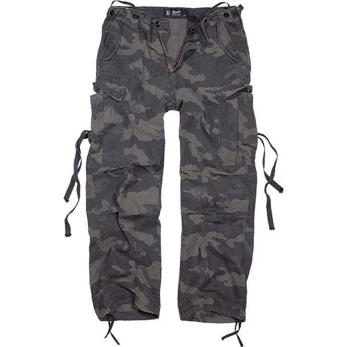 kalhoty plátěné BRANDIT M65 Vintage Trouser Darkcamo S
